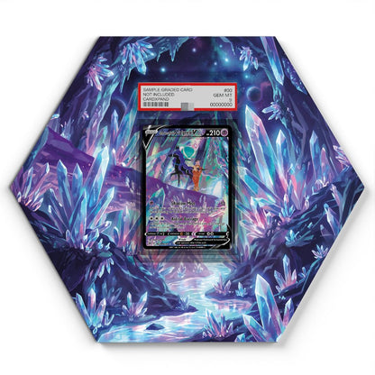 TG17/TG30 Shadow Rider Calyrex V - Extended Artwork Pokemon Card Display
