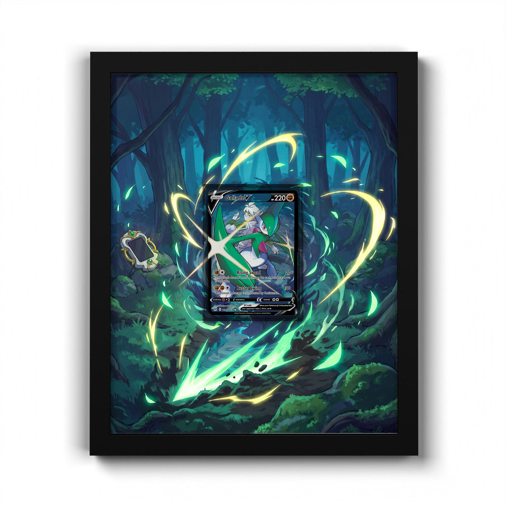 TG19/TG30 Gallade V - Extended Artwork Pokemon Card Frame