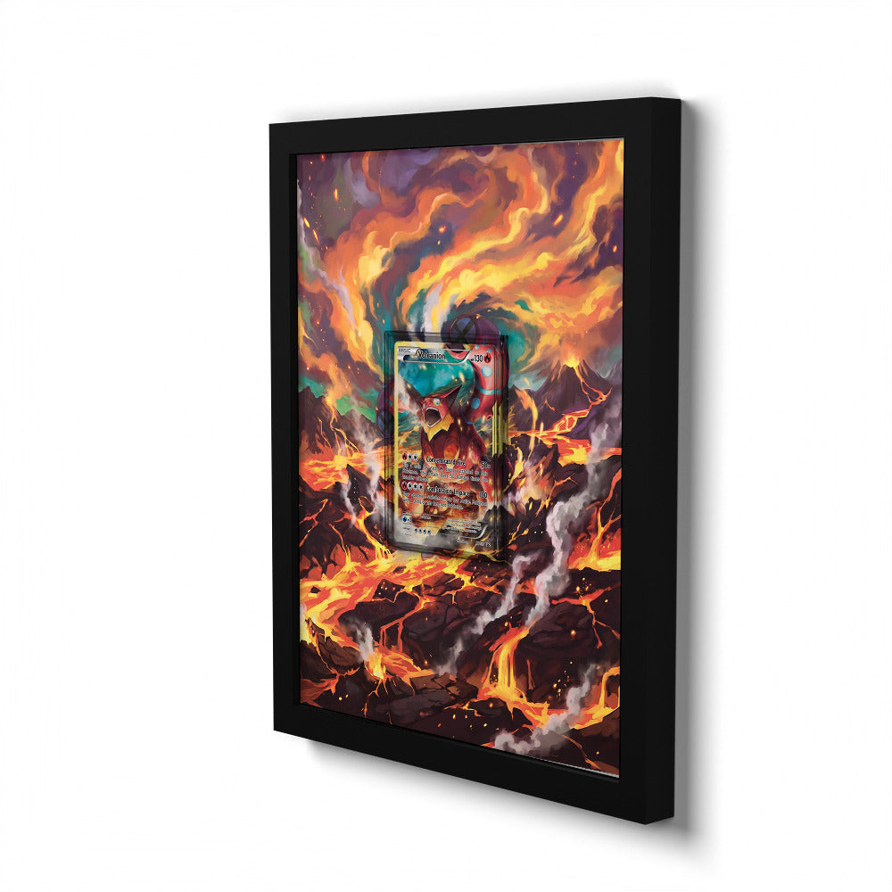 XY185 Volcanion - Extended Artwork Pokemon Card Frame